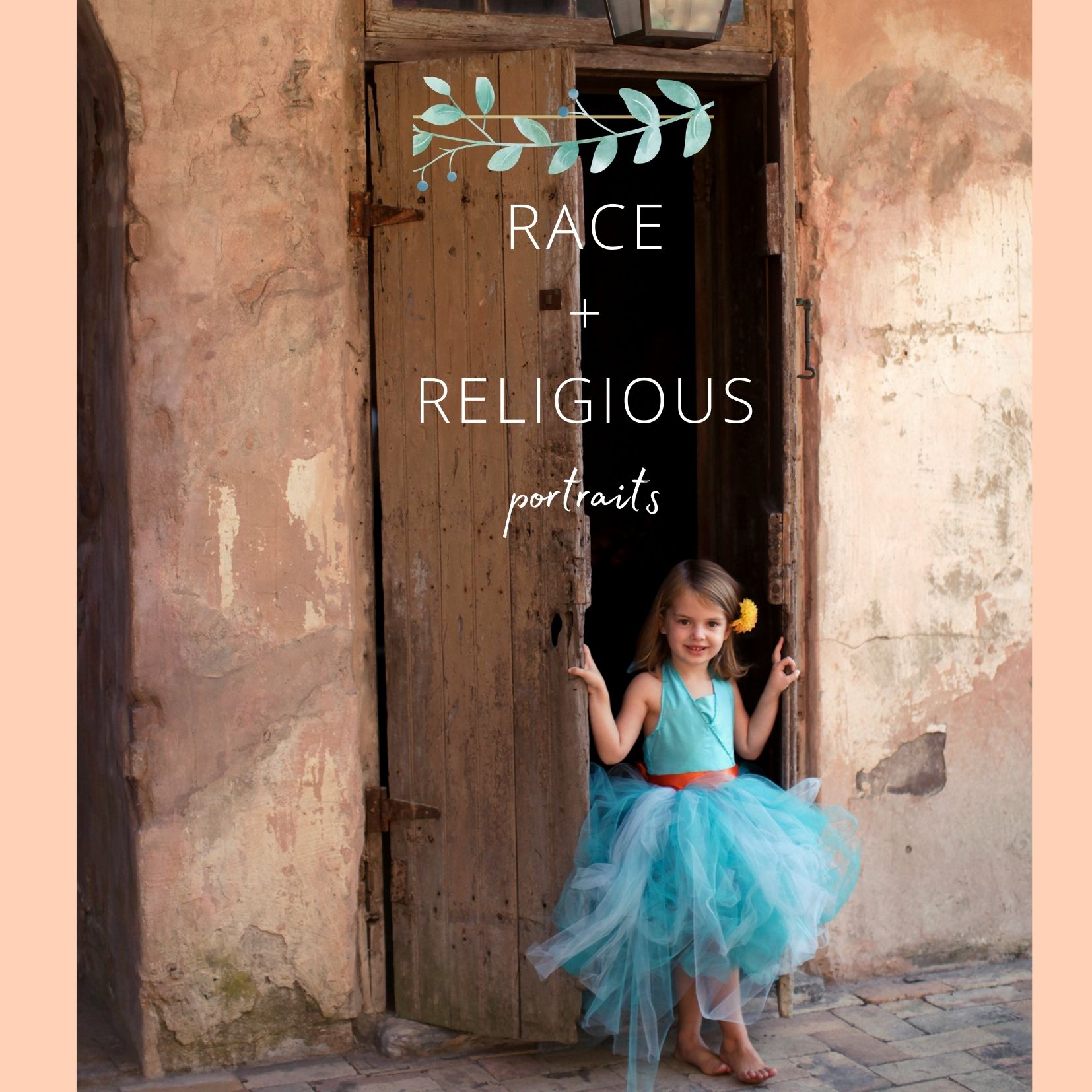 A little girl posing for a picture at Race and Religious in New Orleans