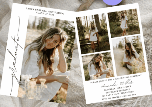 senior grad card